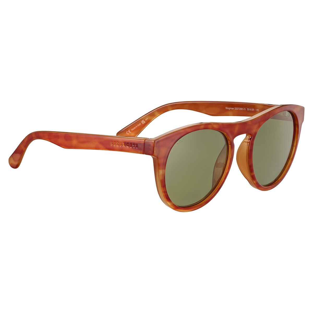 KINGMAN, Shiny Milky Vintage Tortoise-Saturn Polarized 555nm Cat 2 to 3, hi-res image number null